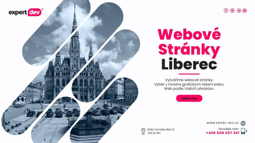 Tvorba webových stránek Liberec